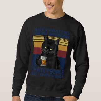 Sudadera Eso es lo que bebo Borbón y sé cosas