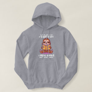 Sudadera Eso es lo que duermo leo libros Kawaii Hoodie