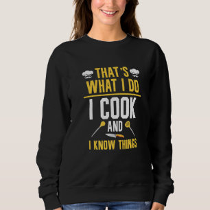 Sudadera Eso es lo que hago yo cocino y sé cosas 8