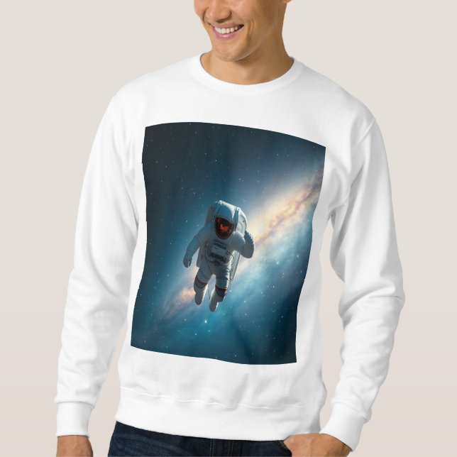 Sudadera Espacial Galáctica de Astronauta para Hom (Anverso)