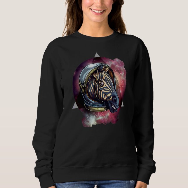 Sudadera Espacio astronauta de cebra cebra cónica cebra ceb (Anverso)