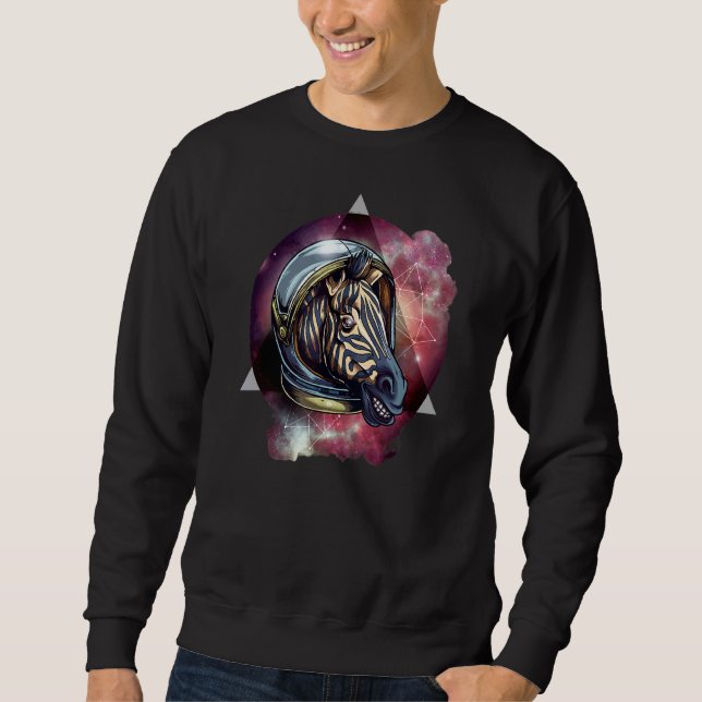 Sudadera Espacio astronauta de cebra cebra cónica cebra ceb (Anverso)
