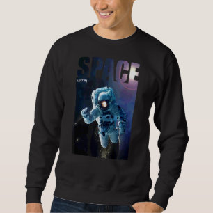 Sudadera Espacio astronauta espacio estético de planetas de