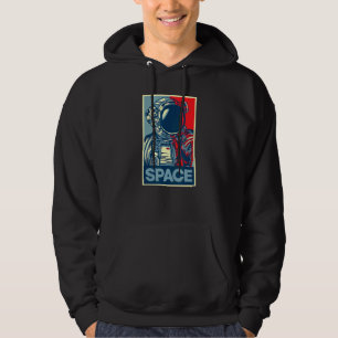 Sudadera Espacio astronauta Esperanza Poster Estilo de arte