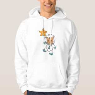 Sudadera Espacio de estrella de la luna del planeta del gat
