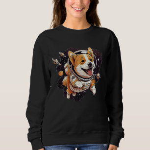 Sudadera Espacio de perros astronautas Perro lindo para niñ