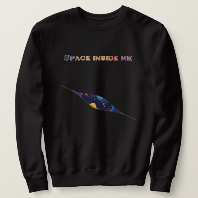 Sudadera Espacio dentro de mí (Anverso del diseño)