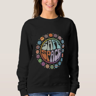 Sudadera Espacio Seguro LGBTQ Amistoso Orgullo Apoyo Aliado