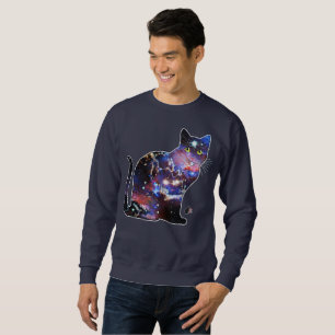 Sudadera Espacio zoológico en camiseta de gato