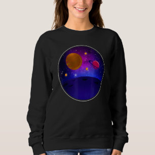 Sudadera Espacios de viaje espacial espacial astronautas en