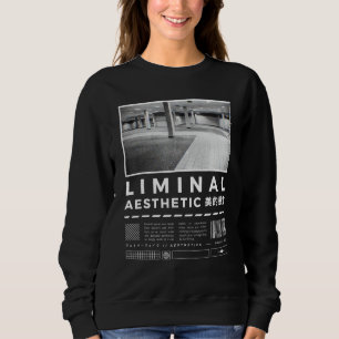 Sudadera Espacios liminales Internet retro 80 y 90 Backroom