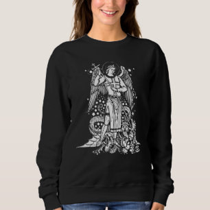 Sudadera Espada de San Miguel Arcángel Brev católico