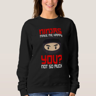 Sudadera Espada Ninja Samurái Ninjutsu Adultos Hombres Niño