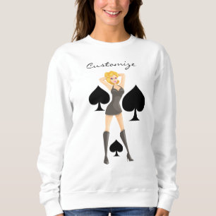 Sudadera Espadas negras Reina rubia Thunder_Cove