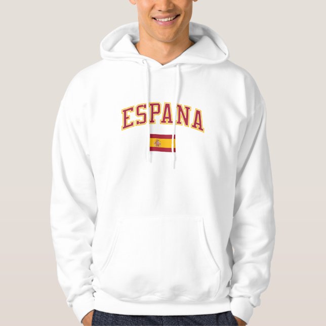 Sudadera España + Bandera (Anverso)