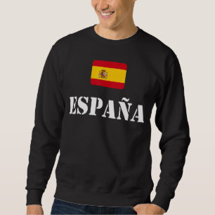 Sudadera España Bandera España Orgullo España Viaje Vacacio