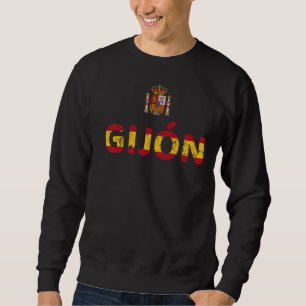 Sudadera España Bandera Esquema España Viajar España Orgull