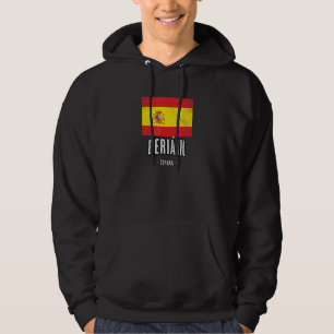 Sudadera España Es Bandera Ciudad Bandera Ropa