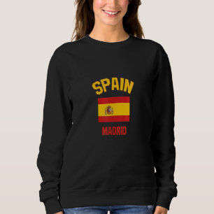 Sudadera España Espana Espanol Viaje de recuerdo Madrid Esp