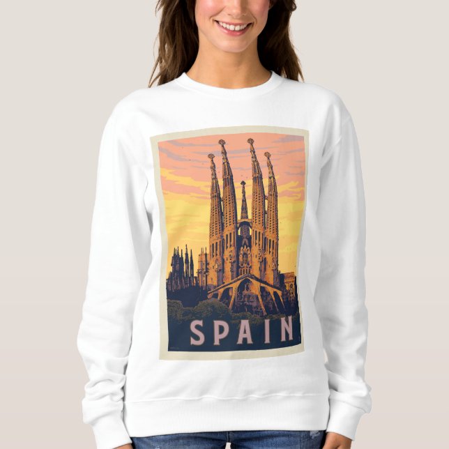 Sudadera España | Sagrada Familia (Anverso)
