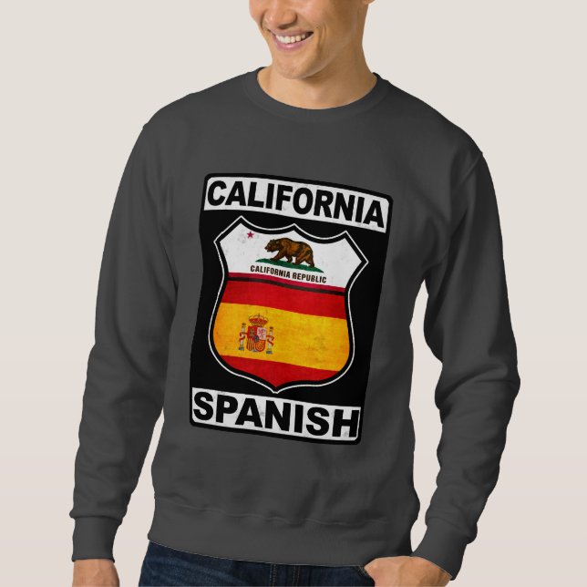 Sudadera Español americano de California (Anverso)