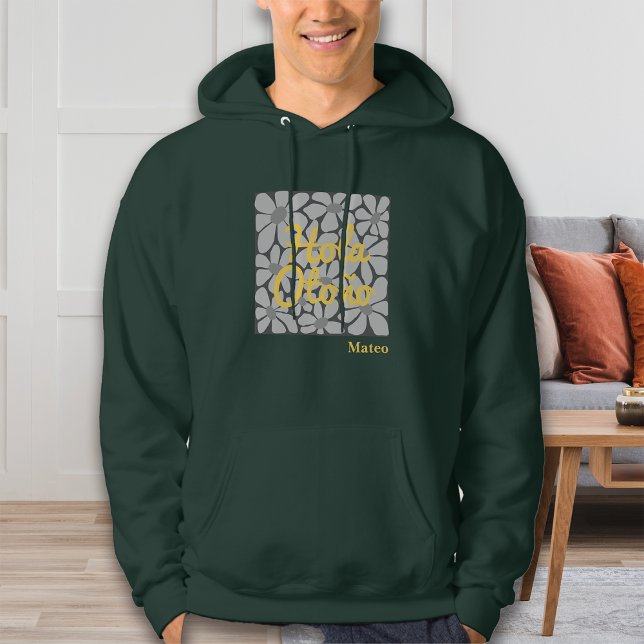 Sudadera Español Hello Otoño Fall Vibes Personalize (Subido por el creador)