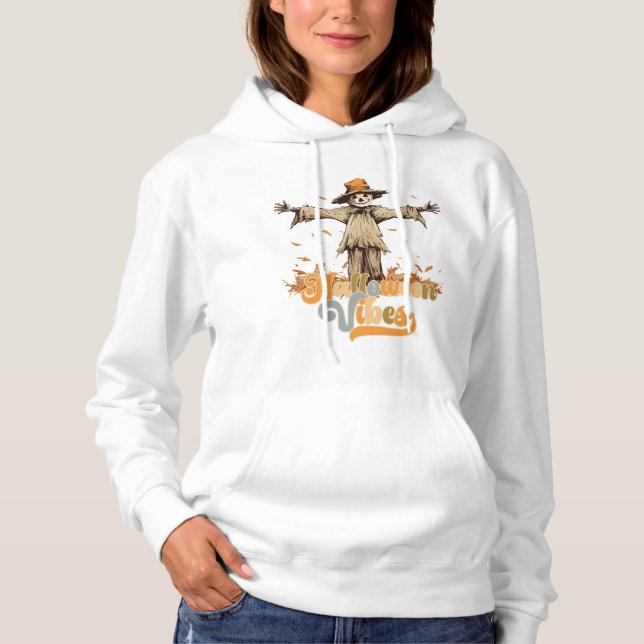 Sudadera Espantapájaros con vibraciones geniales de Hallowe (Anverso)