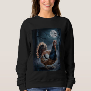 Sudadera Espantoso horror de horror de la celebración de Ha
