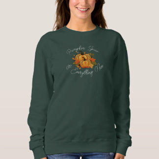 Sudadera Especia de Calabaza y Todo lo Bueno