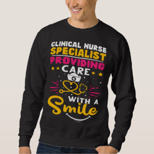 Sudadera Especialista en Enfermería Clínica que Brinda Aten