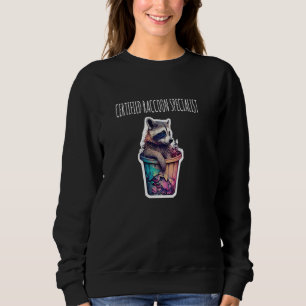 Sudadera Especialista en Mapaches Certificado 2