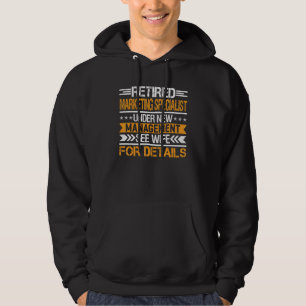 Sudadera Especialista en Marketing Jubilado Bajo Nueva Dire