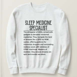 Sudadera Especialista en medicina del sueño