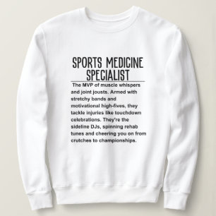 Sudadera Especialista en medicina deportiva