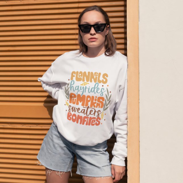 Sudadera Especias de calabaza y clima suave de otoño (Subido por el creador)