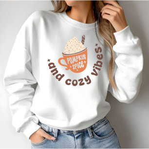 Sudadera Especias de calabaza y vibraciones acogedoras