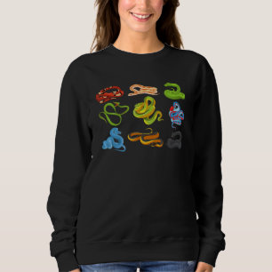 Sudadera Especies Educativas Y Tipos De Serpientes 18