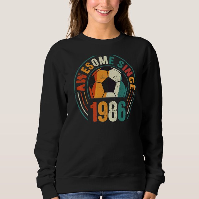 Sudadera Espectacular partido de cumpleaños número 36 años  (Anverso)