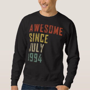 Sudadera Espectaculares jóvenes de 28 años desde julio de 1