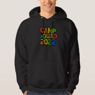 Sudadera Espectáculo colorido del campamento infantil Squad