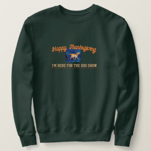 Sudadera Espectáculo de perros de humor de Acción de Gracia