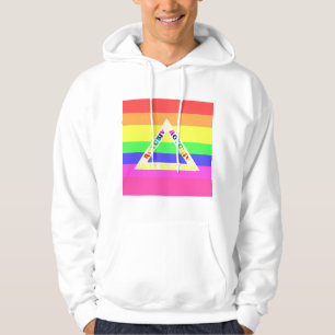 Sudadera Espectro ROYGBIV de la Luz Blanca