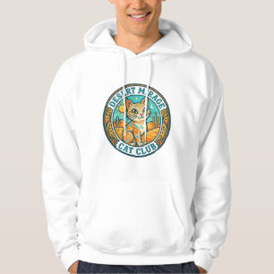Sudadera Espejismo del desierto Gato Idea de regalo para ma