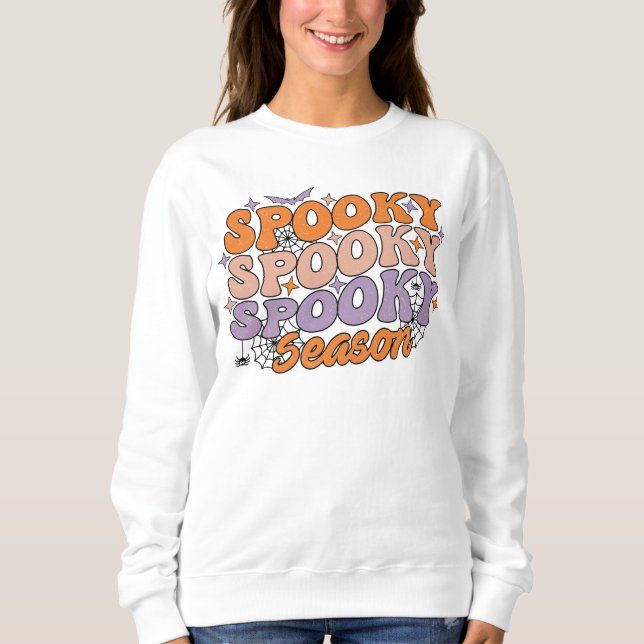 Sudadera Espeluznante y espeluznante temporada (Anverso)
