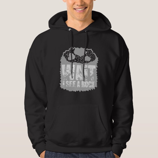 Sudadera Espera A Ver Una Roca (Anverso)