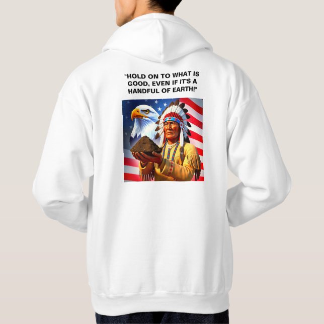 Sudadera ¡Espera lo que es bueno! (Reverso)