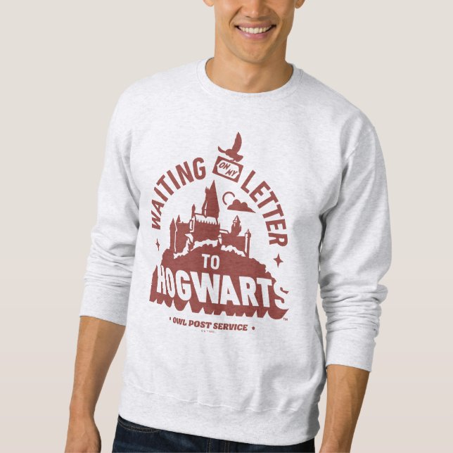 Sudadera Esperando mi Carta de HOGWARTS™ (Anverso)