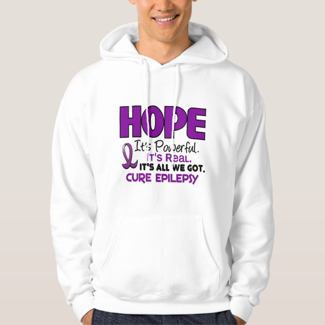 Sudadera ESPERANZA 1 de la epilepsia (Anverso)