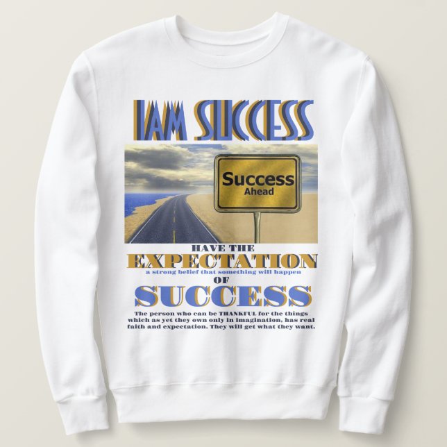 SUDADERA ESPERANZA DE ÉXITO (Anverso del diseño)