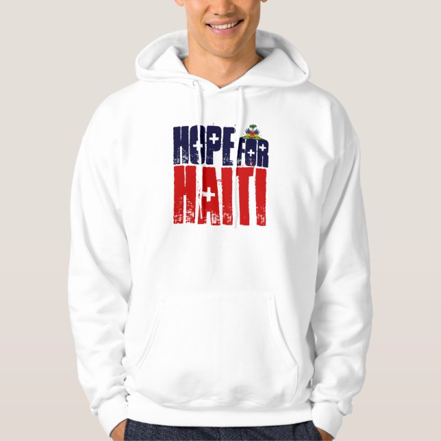 Sudadera Esperanza de HAITÍ (Anverso)